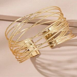 Gold Bangle Bracelet
